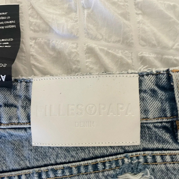 Filles A PAPA isko streetwear denim skirt - Picture 6 of 9